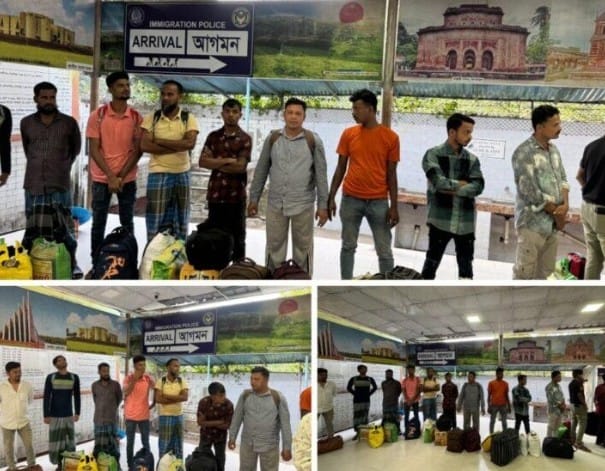 ট্রাভেল পারমিটে ভারতে জেল খেটে বেনাপোল দিয়ে দেশে ফিরলেন ৩৩ বাংলাদেশি