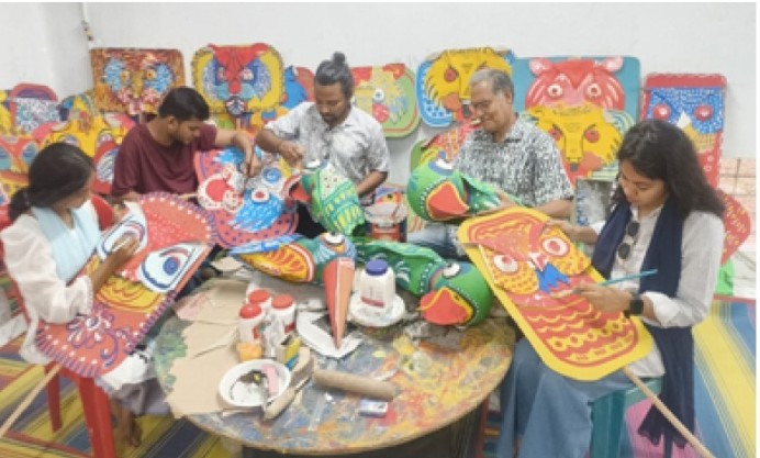 যশোরের বাংলা বর্ষবরণে ব্যস্ততা সাংস্কৃতিক সংগঠনে
