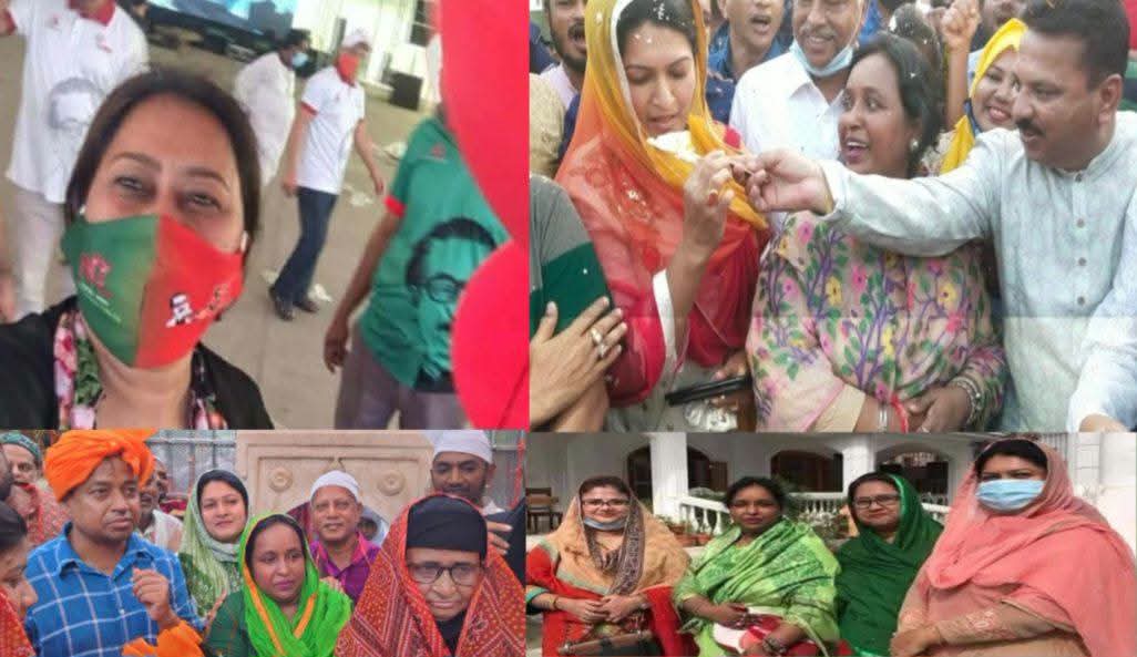 ময়নার মাস্কে বঙ্গবন্ধু: বিভার মুখে আইভী বাবুর মিষ্টি! ফের সমালোচনায় বিভা, ময়না।